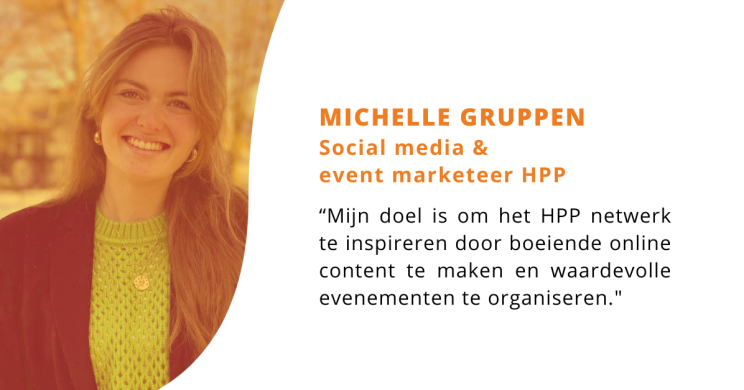 Michelle Gruppen versterkt het HPP-team